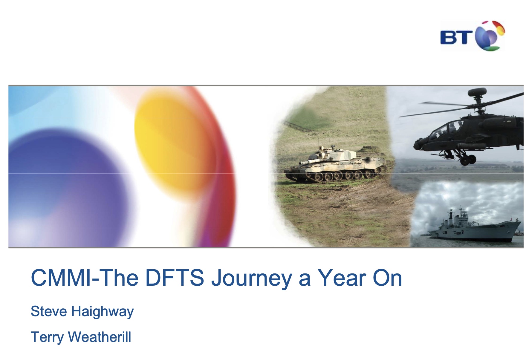 CMMI The DFTS Journey A Year On SE Goldmine